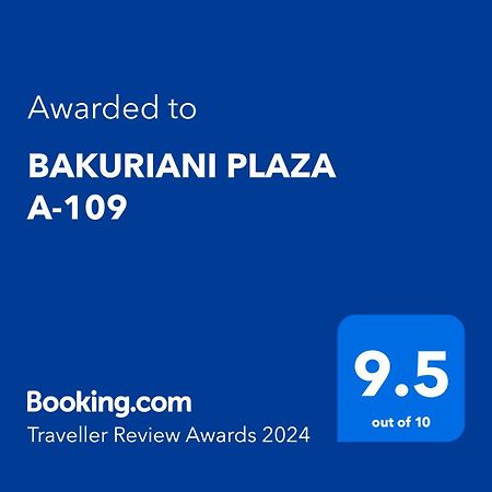 Bakuriani Plaza A-109 Lejlighed Eksteriør billede